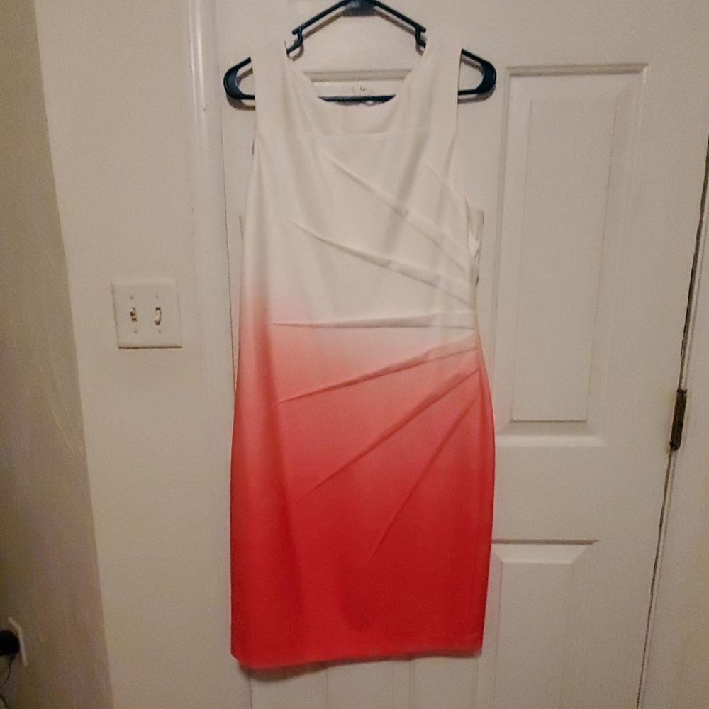 Pink ombre dress